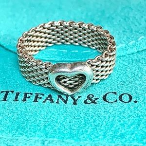 ❤️‍🩹Tiffany & Co. Mesh Ring❤️‍🩹